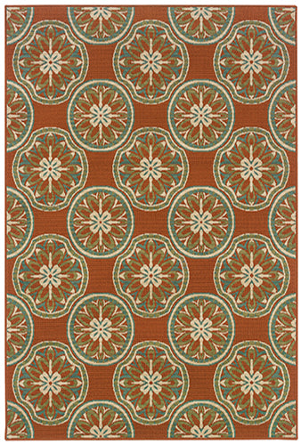 Oriental Weavers Montego 8323D Rust, Ivory