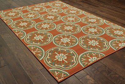 Oriental Weavers Montego 8323D Rust, Ivory