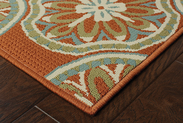 Oriental Weavers Montego 8323D Rust, Ivory