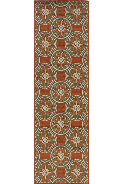 Oriental Weavers Montego 8323D Rust, Ivory