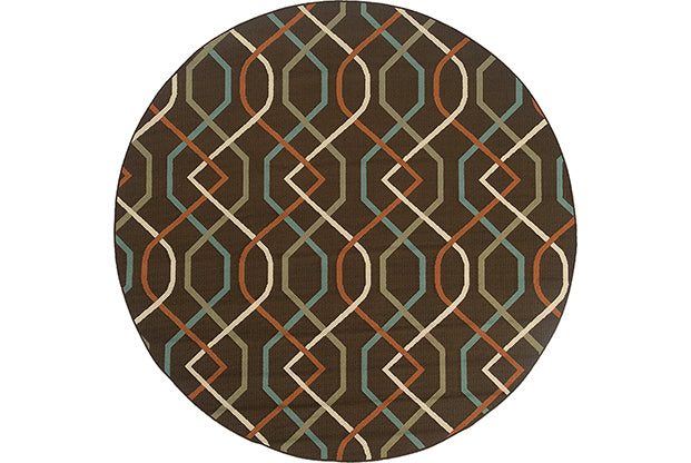 Oriental Weavers Montego 896N6 Brown, Ivory