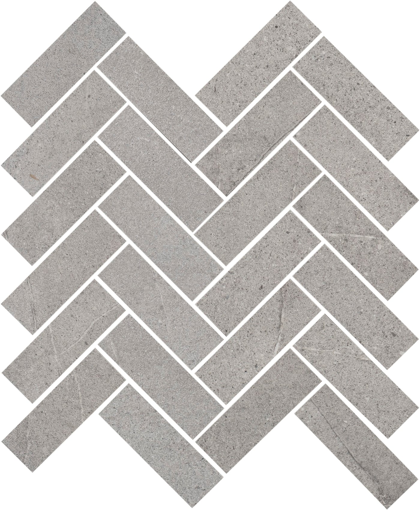Portobello America St. Martin 1 x 4 Herringbone 12" x 14" Porcelain Mosaic