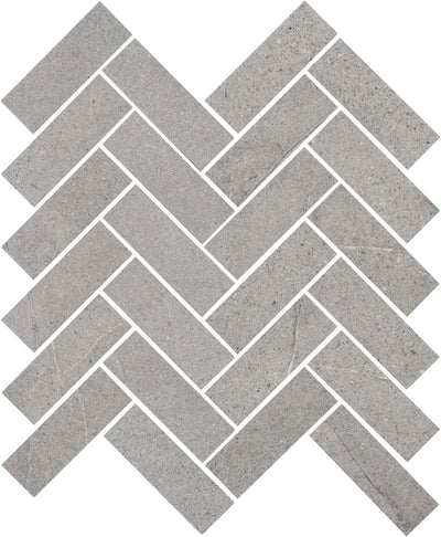 Portobello America St. Martin 1 x 4 Herringbone 12" x 14" Porcelain Mosaic