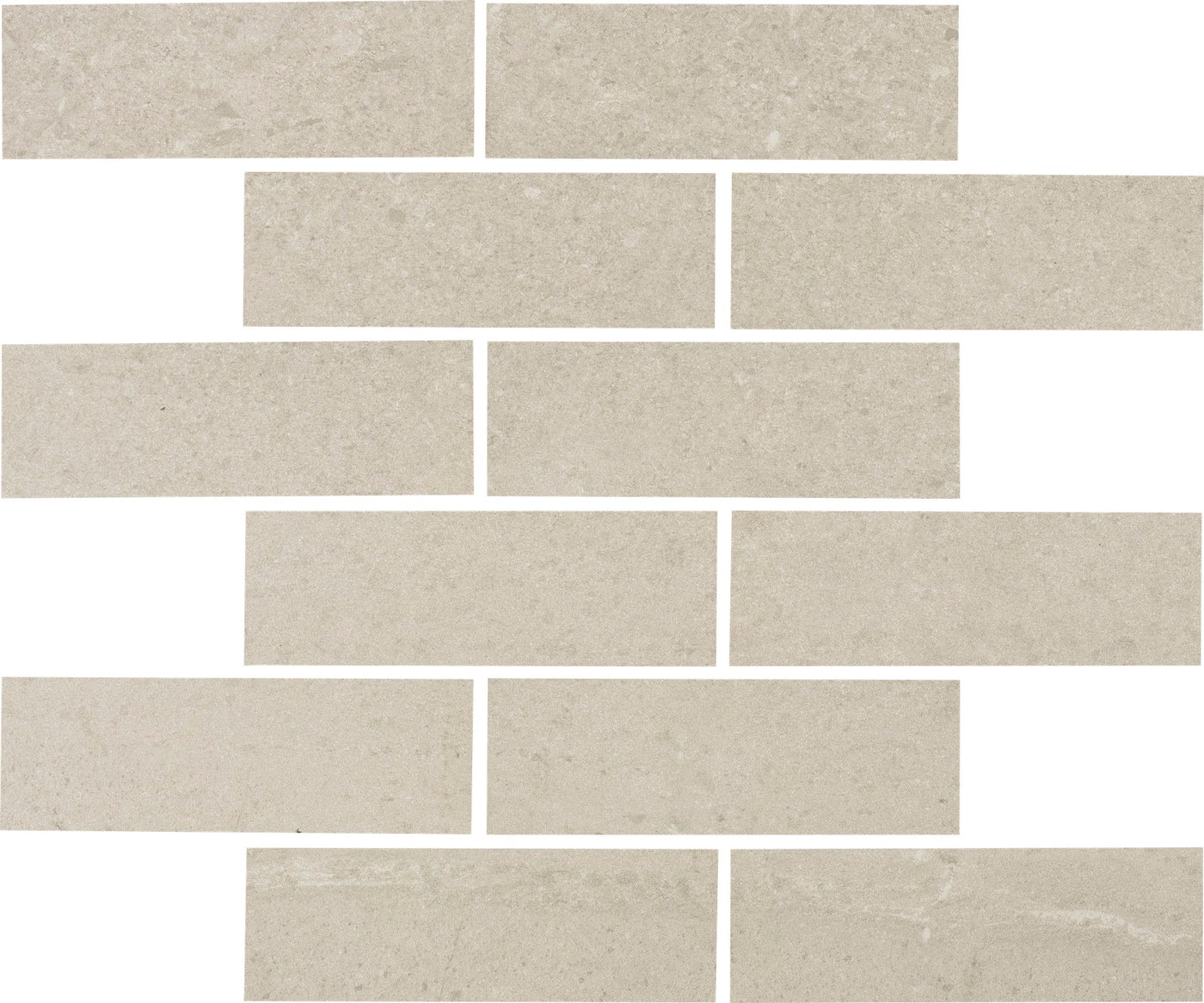 Portobello America Adrock 2 x 6 12" x 14" Porcelain Mosaic