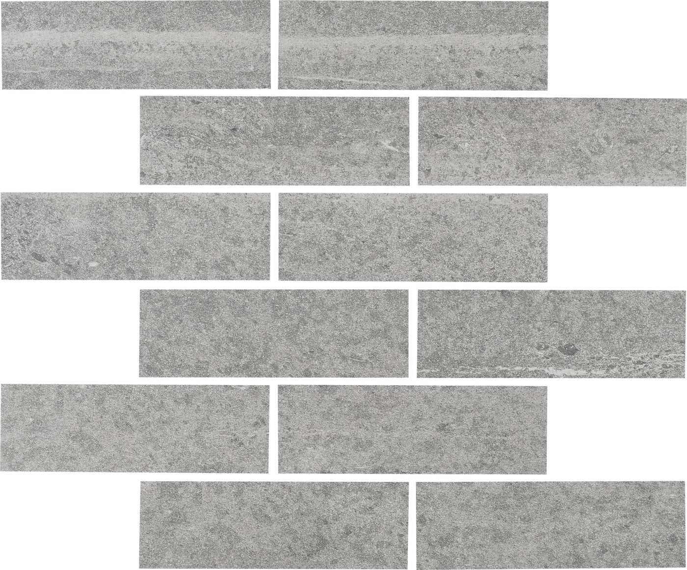 Portobello America Adrock 2 x 6 12" x 14" Porcelain Mosaic
