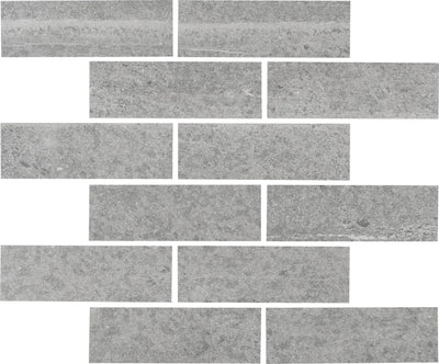 Portobello America Adrock 2 x 6 12" x 14" Porcelain Mosaic