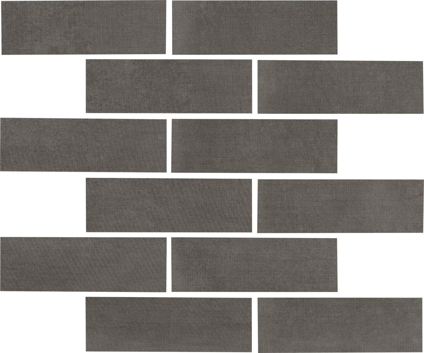 Portobello America Fusion 2 x 6 12" x 14" Porcelain Mosaic