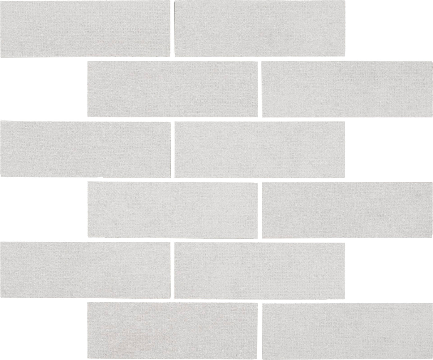 Portobello America Fusion 2 x 6 12" x 14" Porcelain Mosaic