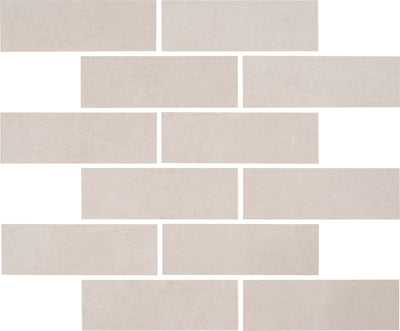 Portobello America Fusion 2 x 6 12" x 14" Porcelain Mosaic
