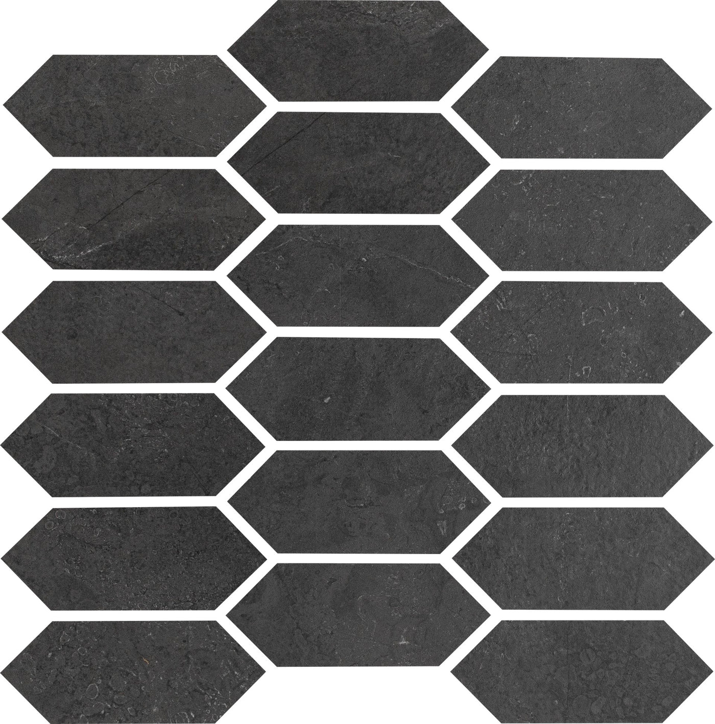 Portobello America St. Croix 2 x 5 Picket 12" x 12" Porcelain Mosaic