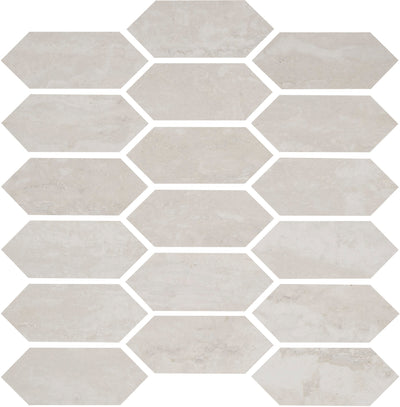 Portobello America Tivoli 2 x 5 Picket 12" x 12" Porcelain Mosaic