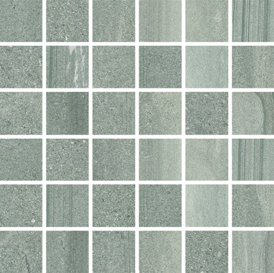 Portobello America Sandwaves 2 x 2 12" x 12" Porcelain Mosaic