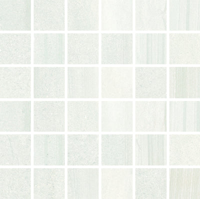Portobello America Sandwaves 2 x 2 12" x 12" Porcelain Mosaic