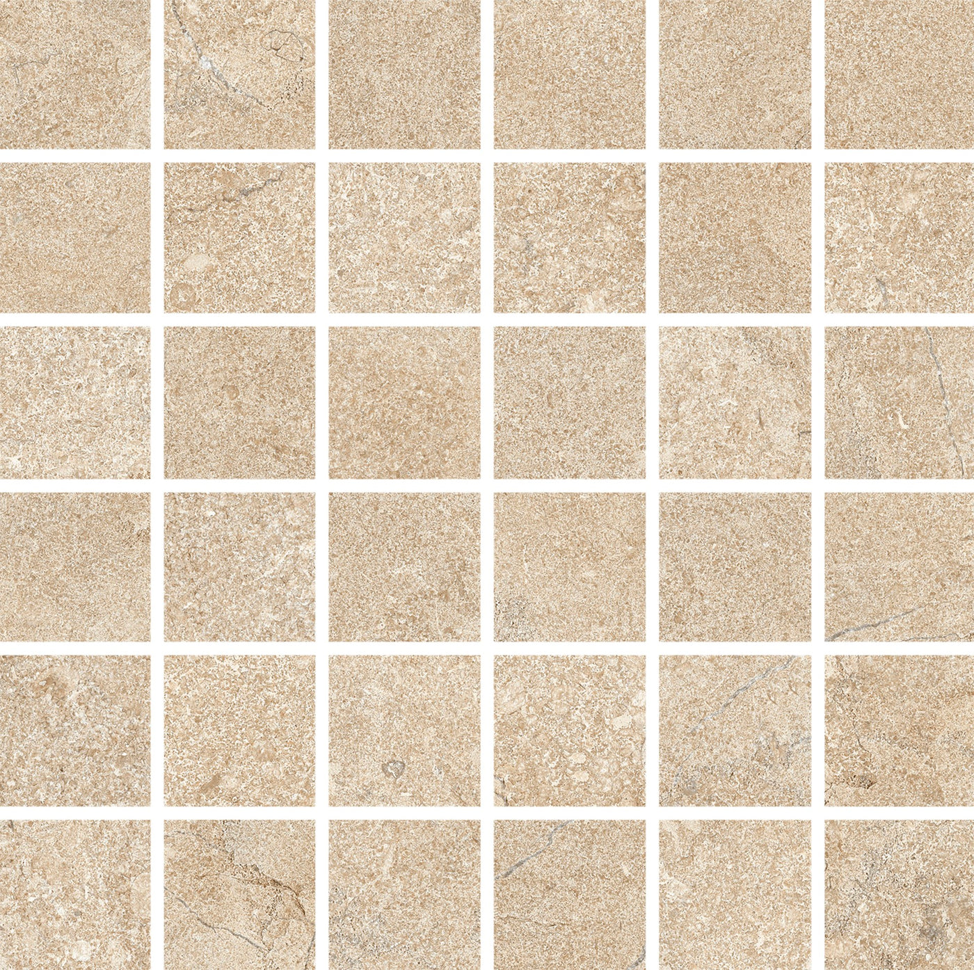 Portobello America Norian 2 x 2 12" x 12" Porcelain Mosaic