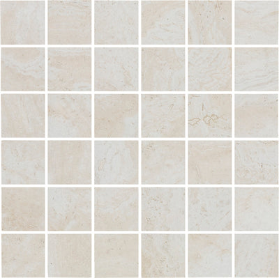 Portobello America Roccia Di Roma 2 x 2 12" x 12" Porcelain Mosaic