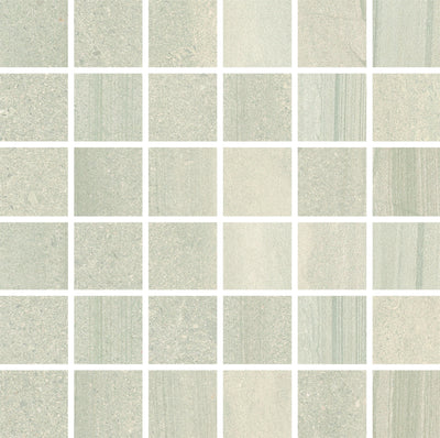 Portobello America Sandwaves 2 x 2 12" x 12" Porcelain Mosaic