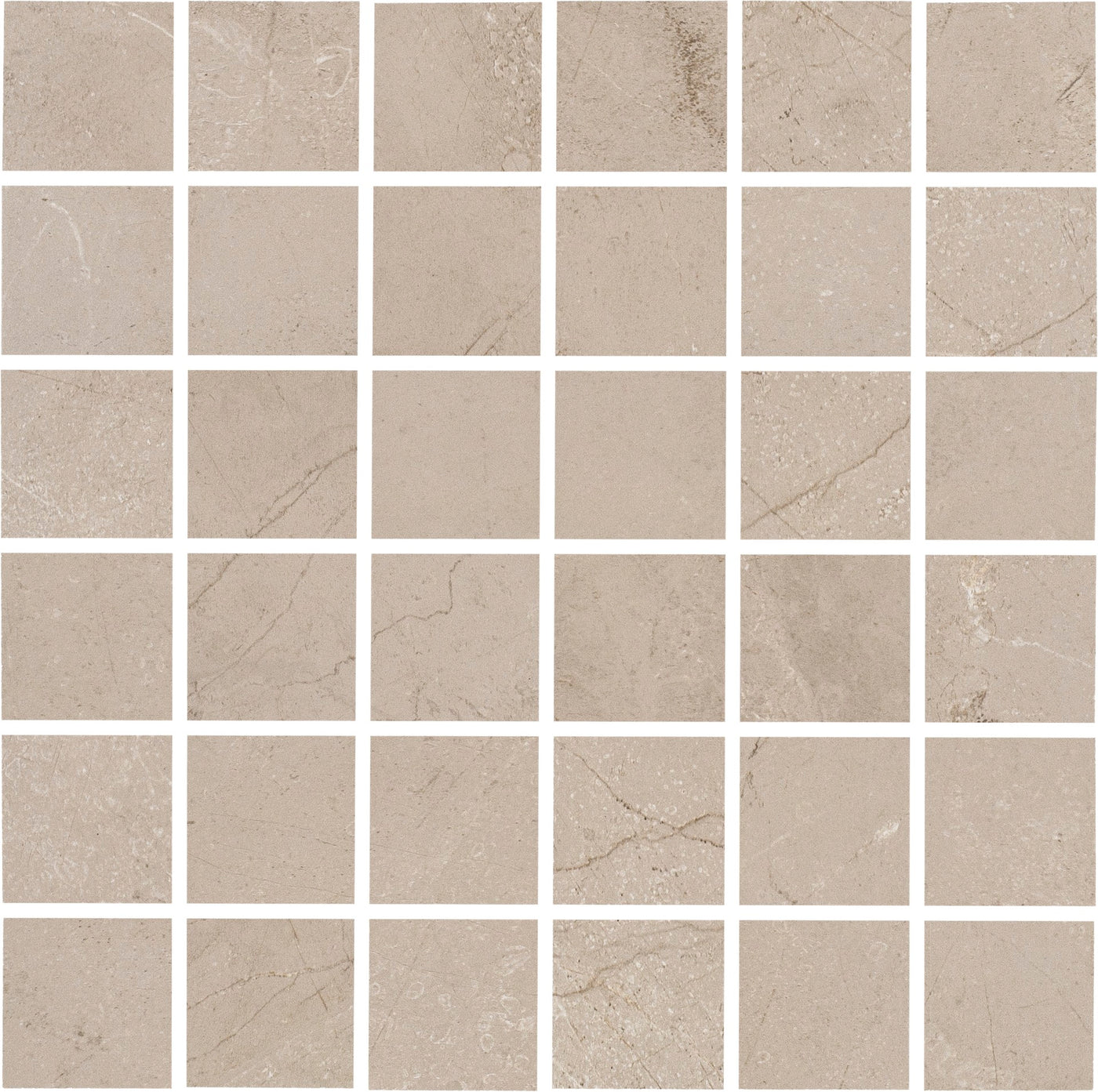 Portobello America St. Croix 2 x 2 12" x 12" Porcelain Mosaic