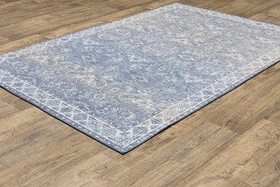 Oriental Weavers Myers Park MYP04 Blue, Ivory