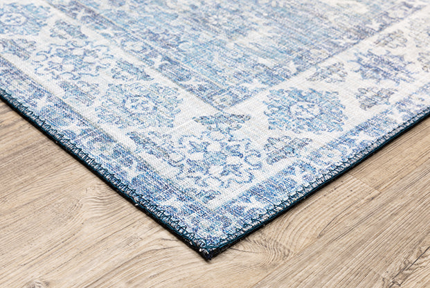 Oriental Weavers Myers Park MYP04 Blue, Ivory