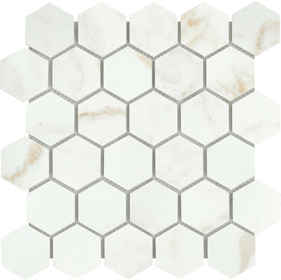 Emser Visconde 2" Hexagon 12" x 12" Porcelain Mosaic