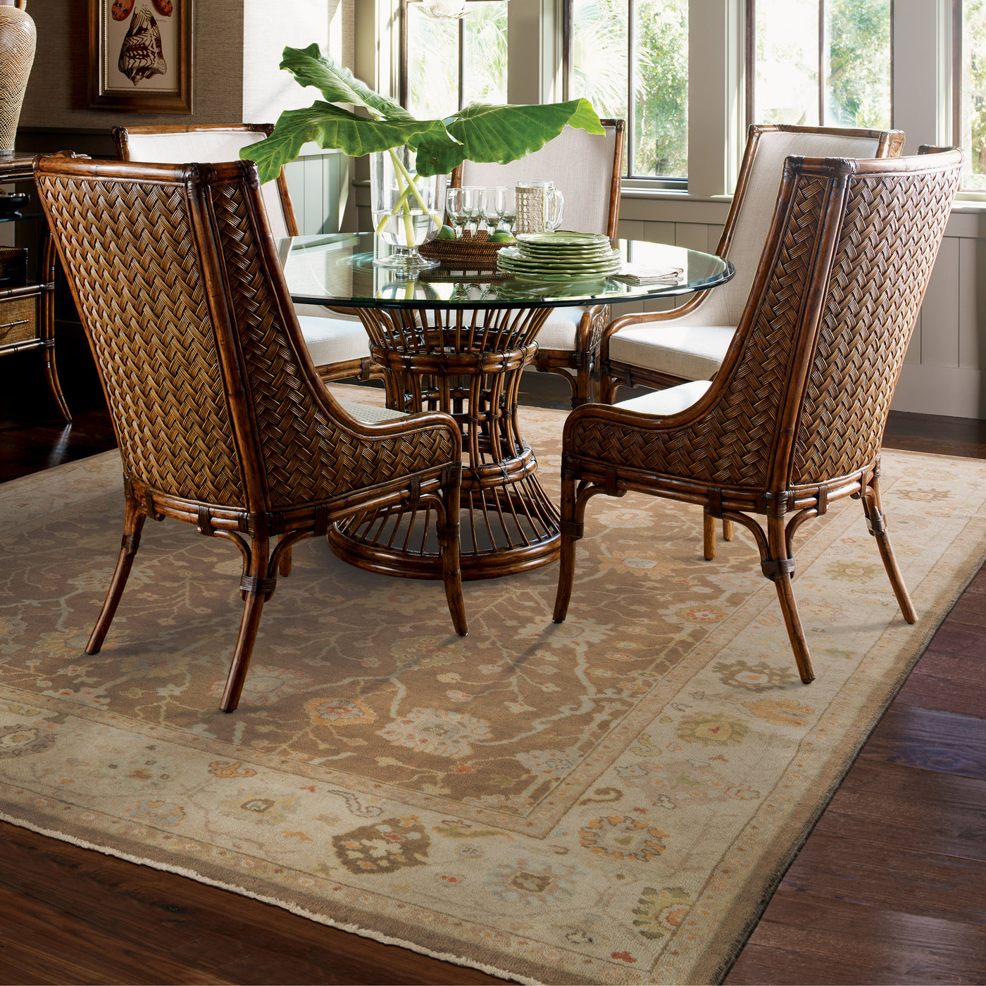 Oriental Weavers Palace 10302 Brown, Beige 10' x 14'