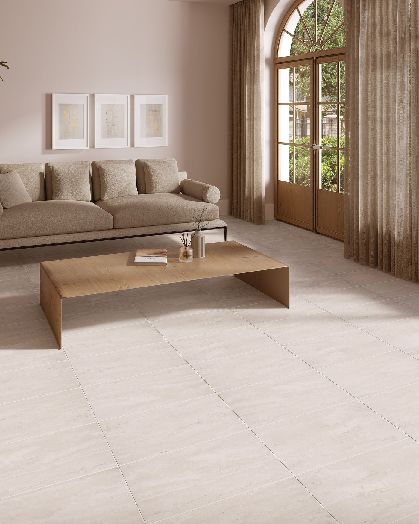 Portobello America Tivoli Pressed 12" x 24" Porcelain Tile