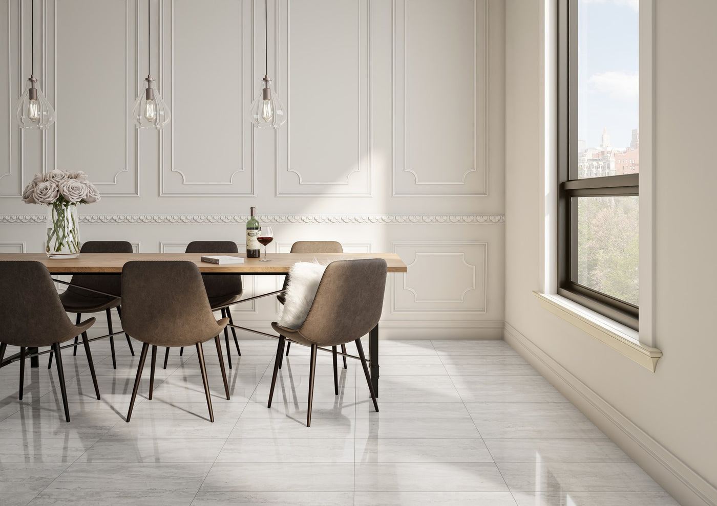 Portobello America Tivoli Pressed 12" x 24" Porcelain Tile