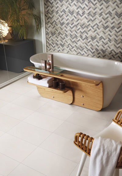 Portobello America St. Martin 1 x 4 Herringbone 12" x 14" Porcelain Mosaic
