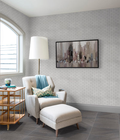 Portobello America Adrock 2 x 6 12" x 14" Porcelain Mosaic