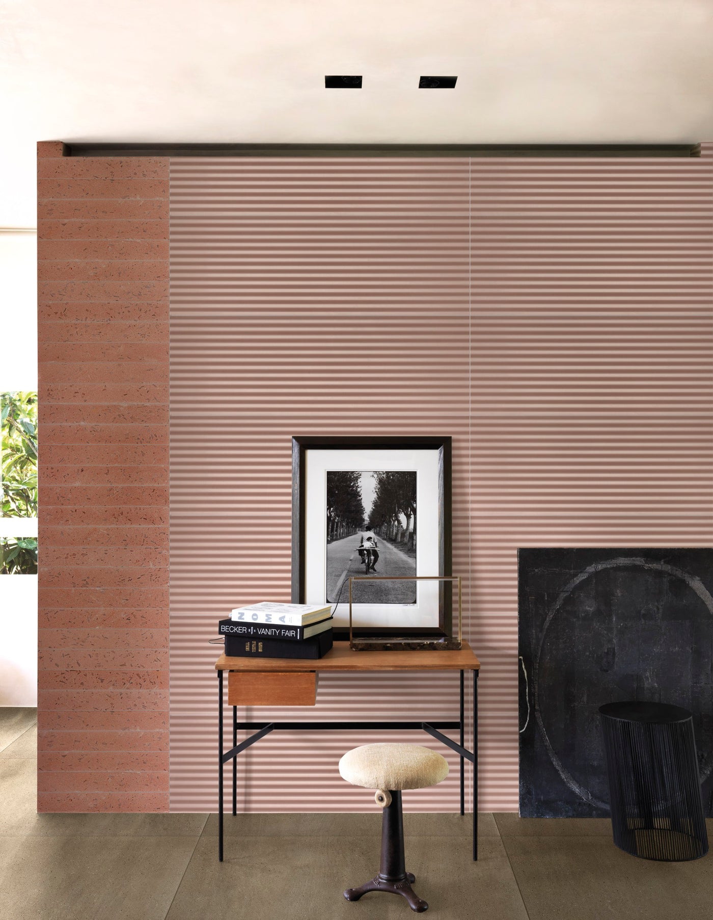 Portobello America Cement Block 12" x 36" Porcelain Tile