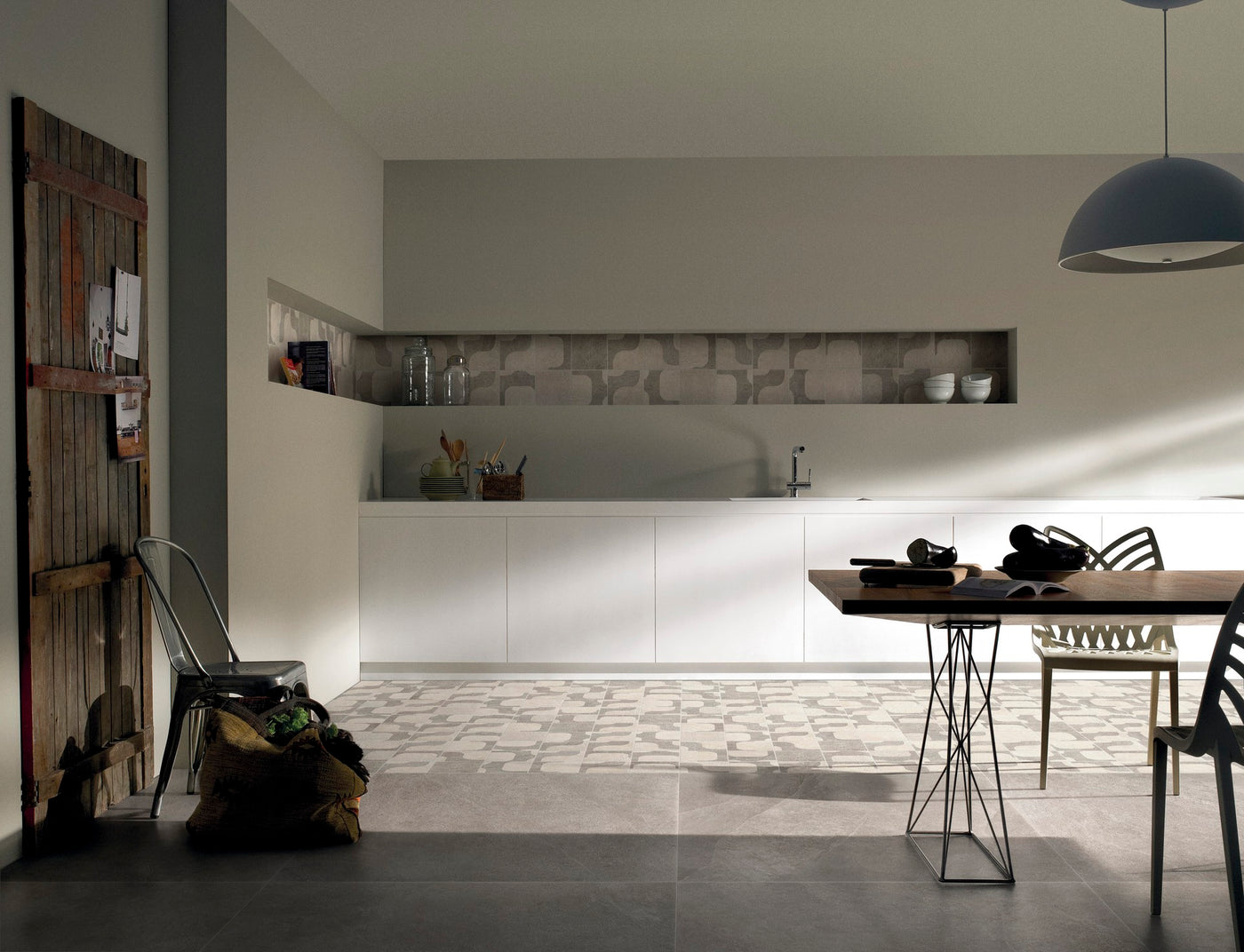 Portobello America Ipanema Deco 8" x 8" Porcelain Tile