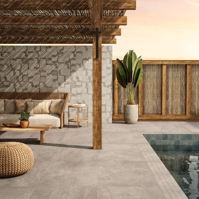 Portobello America Ipanema Deco 8" x 8" Porcelain Tile