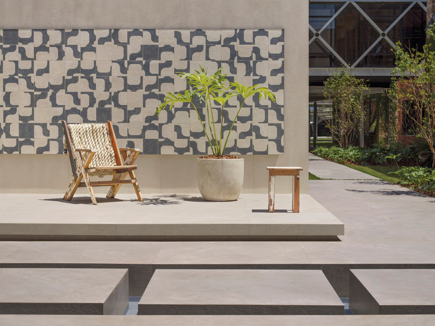 Portobello America Ipanema Deco 8" x 8" Porcelain Tile
