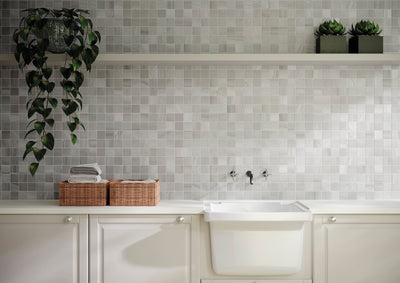 Portobello America Sandwaves 2 x 2 12" x 12" Porcelain Mosaic
