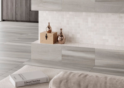 Portobello America Sandwaves 2 x 2 12" x 12" Porcelain Mosaic