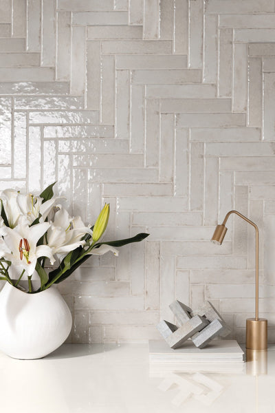 Portobello America Organic Clay 2" x 10" Ceramic Tile