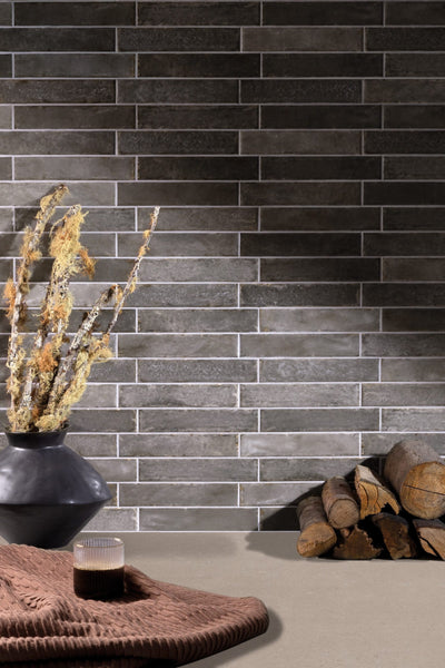 Portobello America Organic Clay 2" x 10" Ceramic Tile