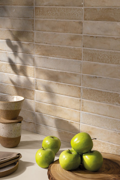 Portobello America Organic Clay 2" x 10" Ceramic Tile