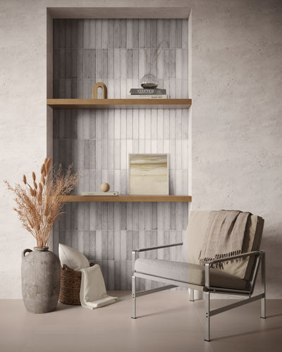 Portobello America Organic Clay 2" x 10" Ceramic Tile