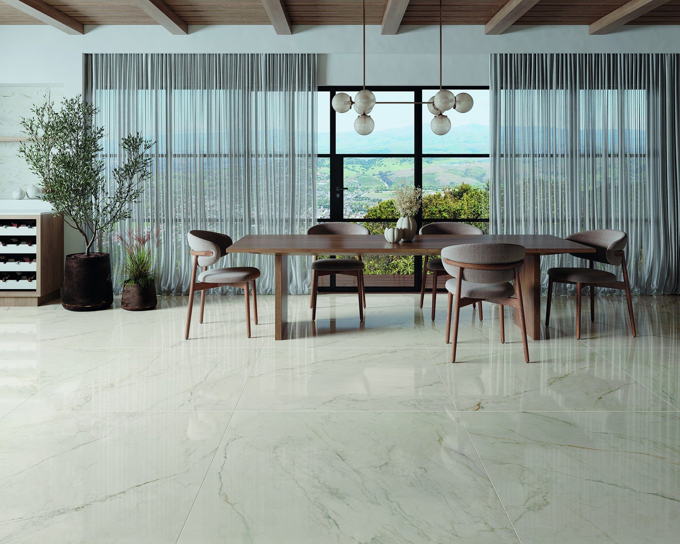 Portobello America Apuano Oro 48" x 48" Porcelain Tile