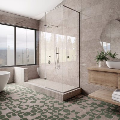 Portobello America Norian 2 x 2 12" x 12" Porcelain Mosaic