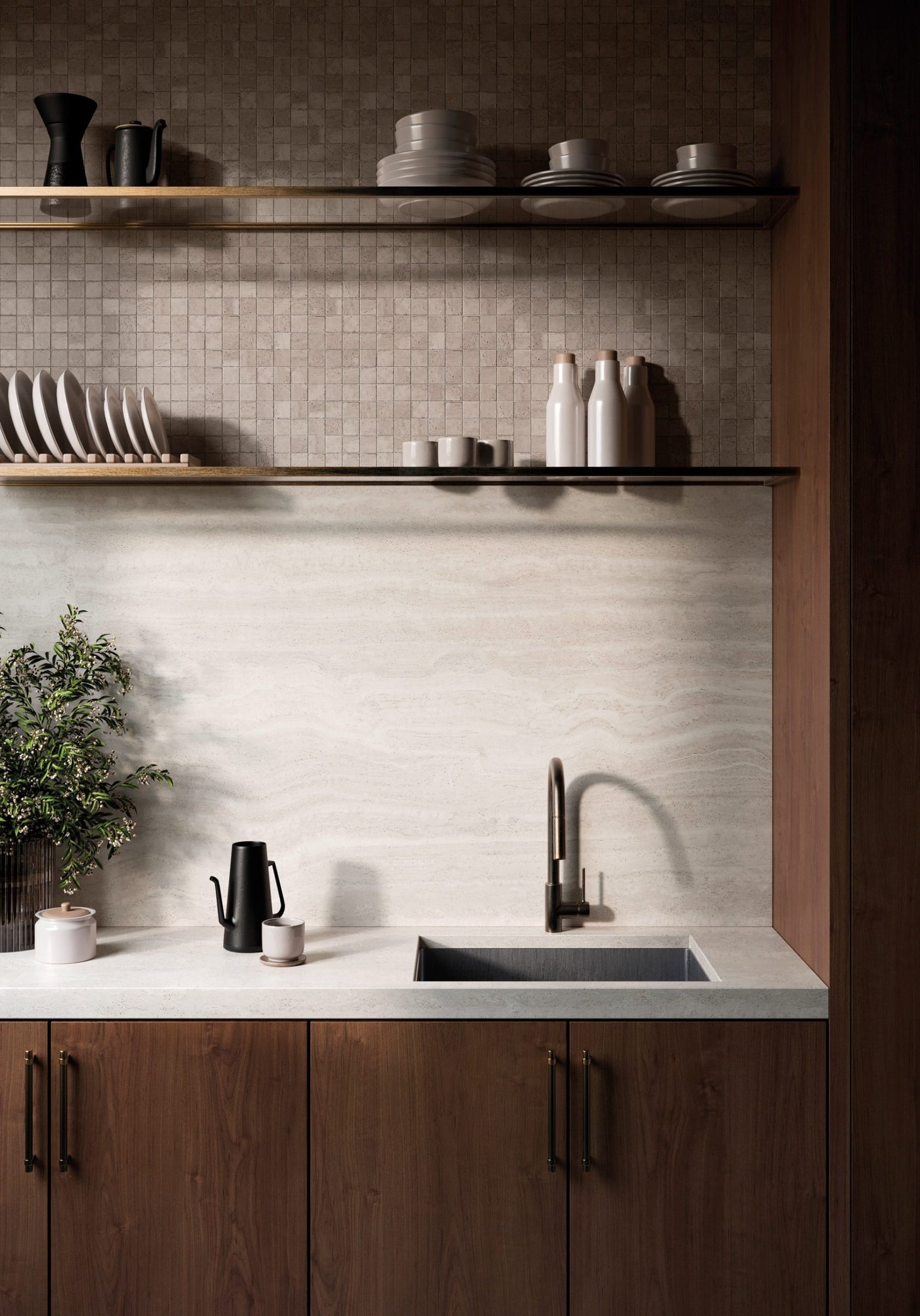 Portobello America Aeterna 2 x 2 12" x 12" Porcelain Mosaic