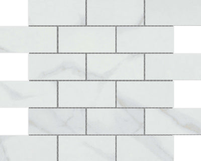 Emser Serendra 2 x 4 Offset 12" x 12" Porcelain Mosaic