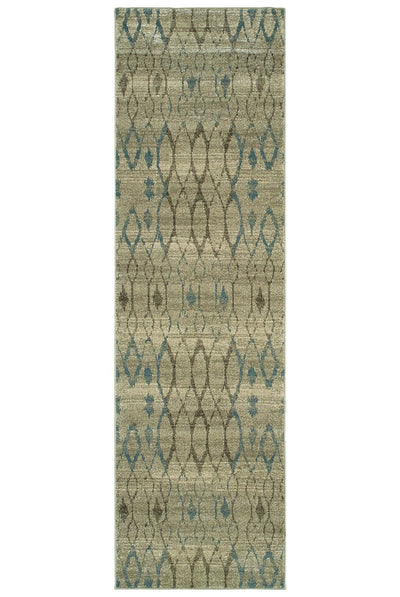 Oriental Weavers Raleigh 1807H Ivory, Blue