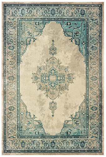 Oriental Weavers Raleigh 2337W Ivory, Blue