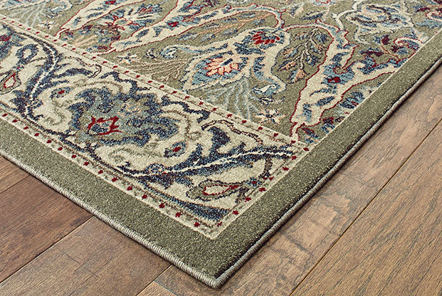 Oriental Weavers Raleigh 655Q5 Brown, Ivory