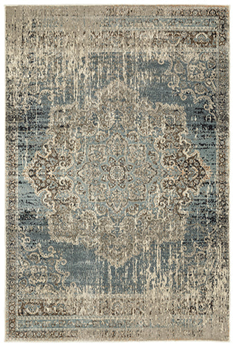 Oriental Weavers Raleigh 6649H Blue, Ivory