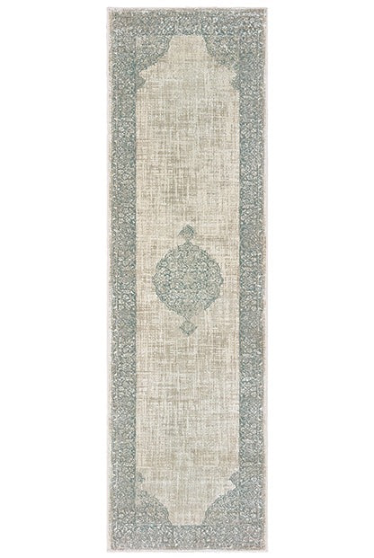 Oriental Weavers Raleigh 099J5 Ivory, Blue