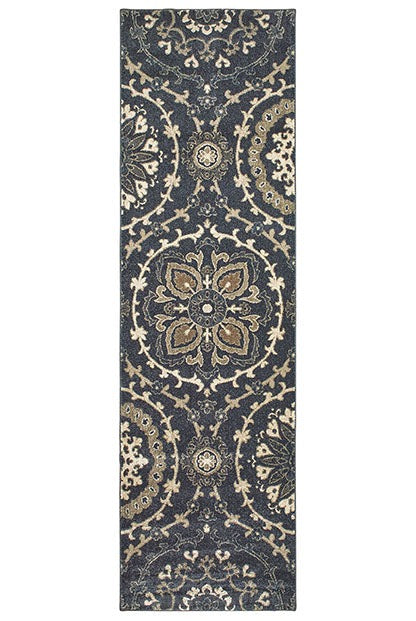 Oriental Weavers Richmond 008E3 Navy, Ivory