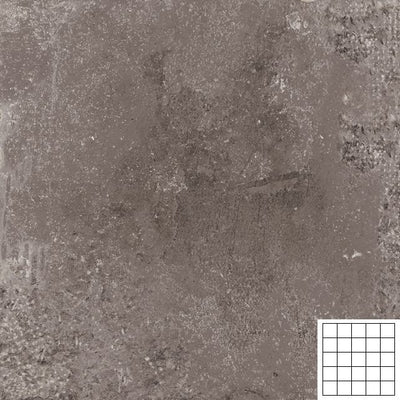 QDI Surfaces The Rock 2 x 2 12" x 12" Porcelain Mosaic